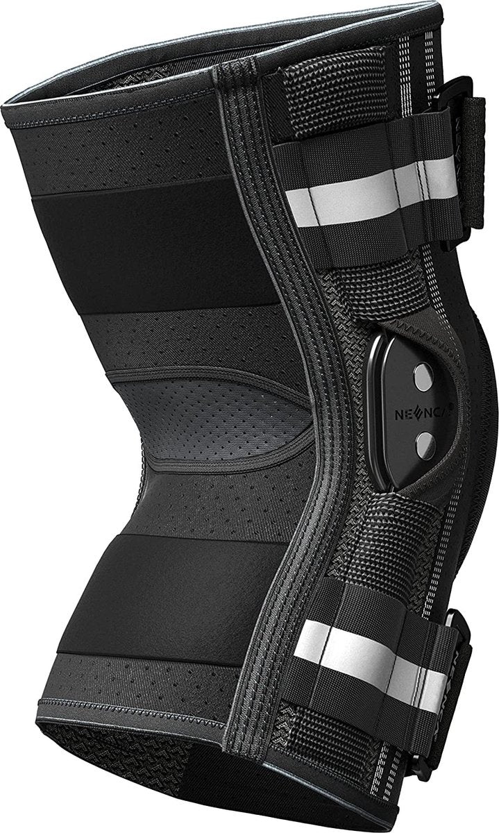 Professional Knee Brace - Size S - ROM Knee Brace - Range Of Motion Knee Brace - Hinged Knee Brace with Side Stabilization - Injury Knee Brace - Unisex Knee Brace - Adjustable Knee Brace - Knee Rehabilitation Brace - Arthritis/Osteoarthritis Brace