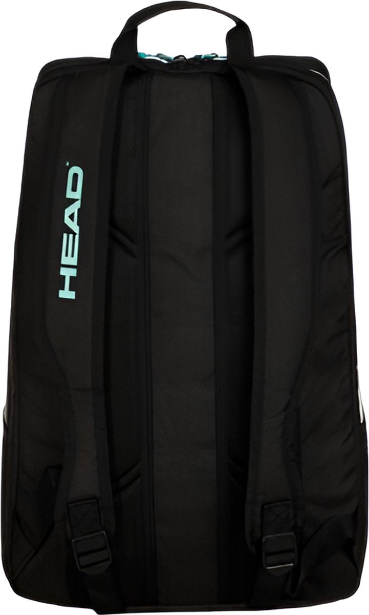E-Shop4u - Tennistas - Tour Serie 1-2 Rugzak - Tennisschoen & Racket Vak - Tennis Racket Tas - Toernooi Sportrugzak - 25L - Grijs - Squash-Tennis-Badminton-Pickleball-Padel