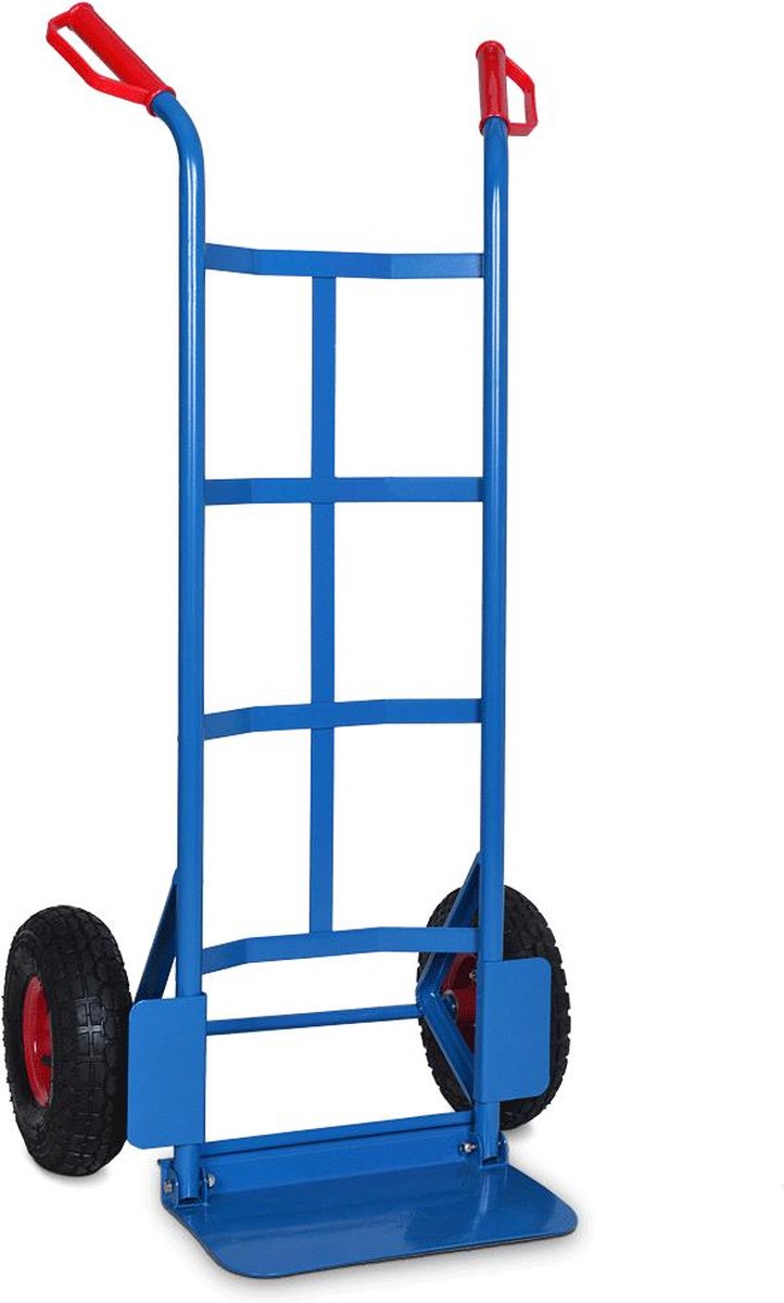 Gardebruk Steekwagen – Opvouwbaar & Luchtbanden tot 200kg – Blauw