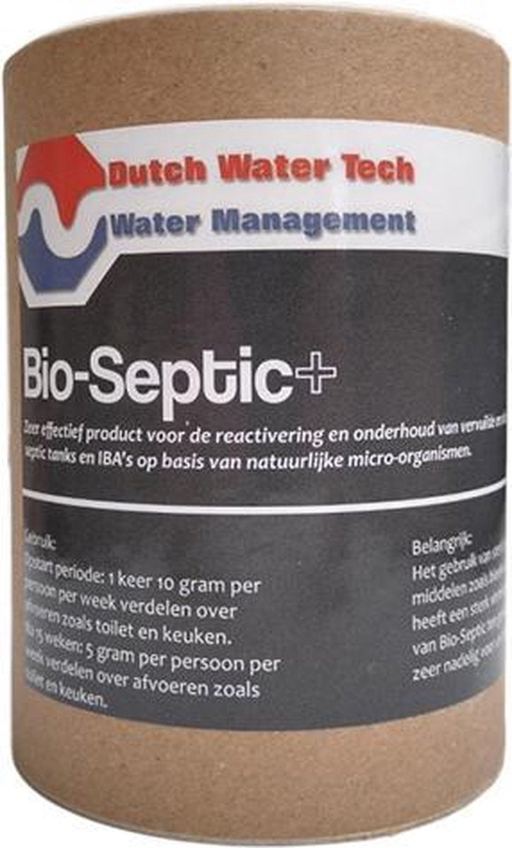 DWT-Septic Plus | Septische Put Bacteriën | Ook voor Reactivatie | Goed voor 1 Jaar Onderhoud | 1 KG