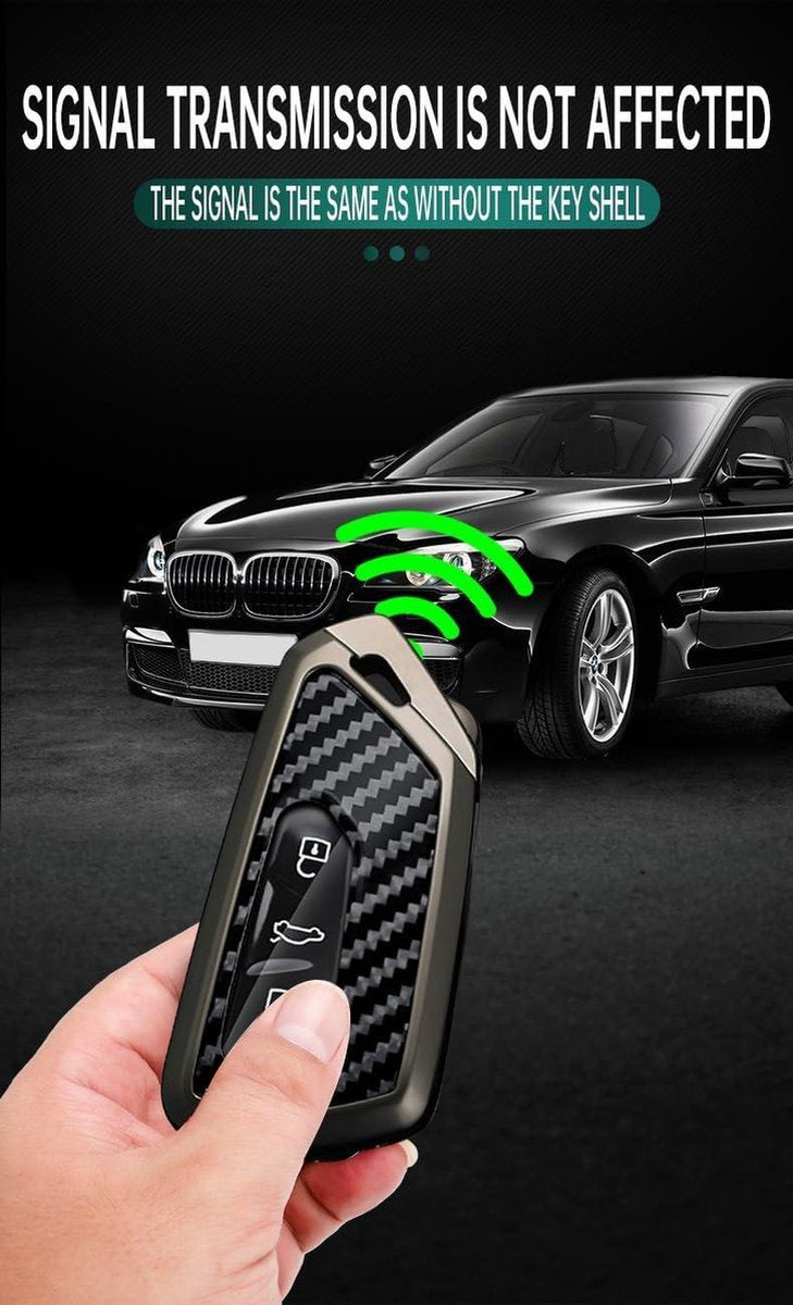 Key case VW Golf 8 GTE GTI ID.3 ID.4 - Seat Leon MK4 Cupra Formentor - Skoda Octavia Enyaq metal key cover - keychain with logo