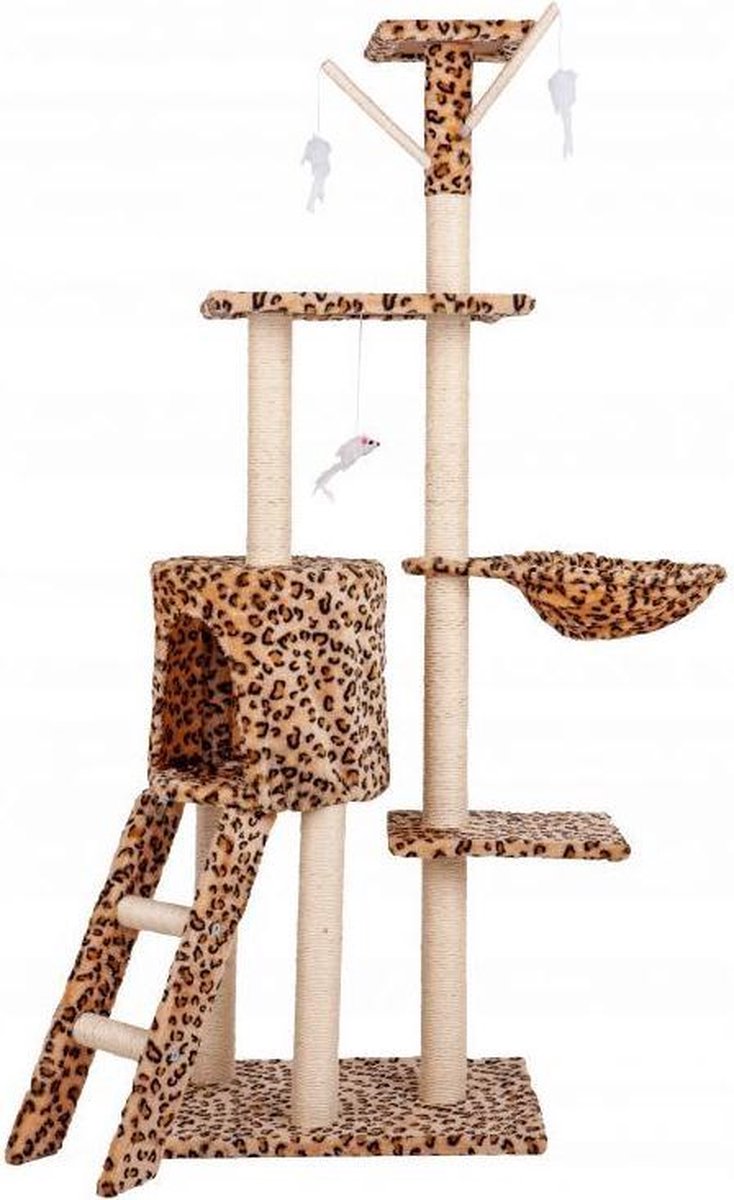 Krabpaal Huis Boom Bed - 138 cm - XL