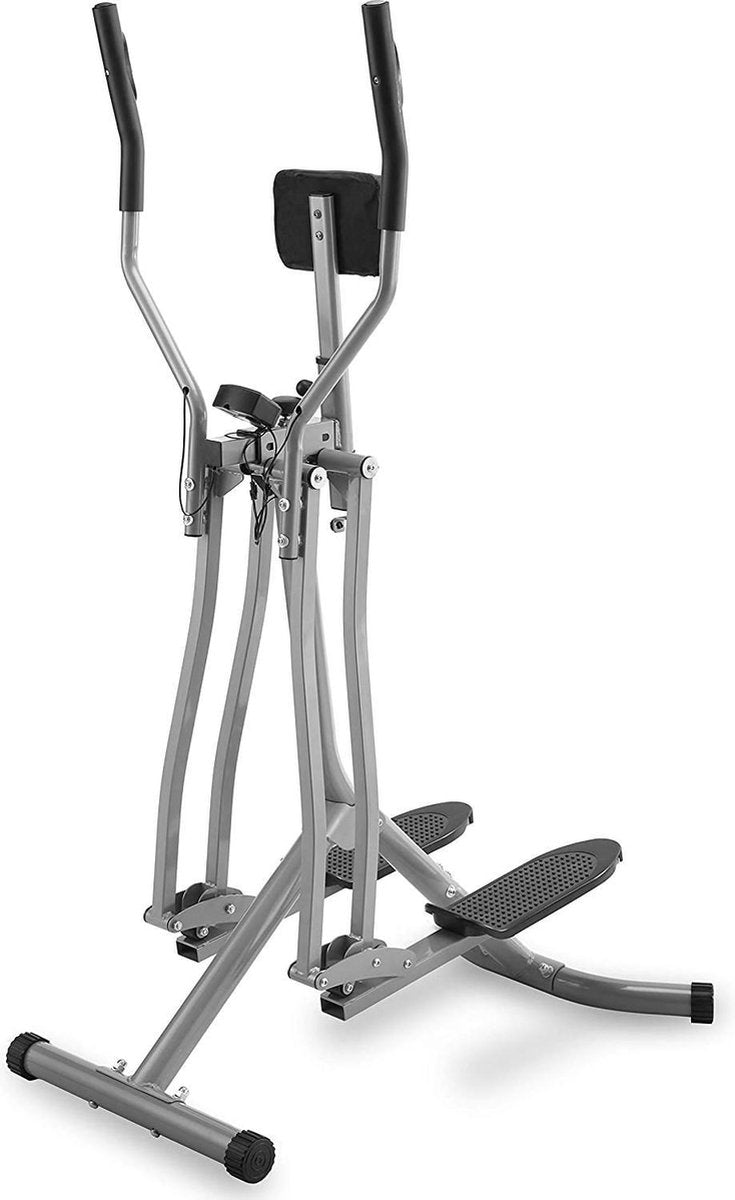 Crosstrainer with LCD display - Silver