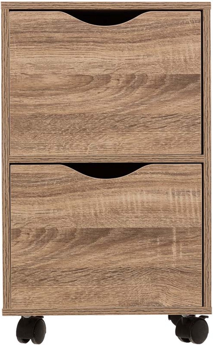 Rolling Cabinet Cavalier Wood