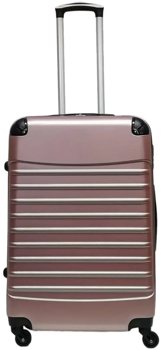 Quadrant 3-delige ABS Kofferset - 2 x handbagage koffer / 1 x grote koffer - Rosé Goud