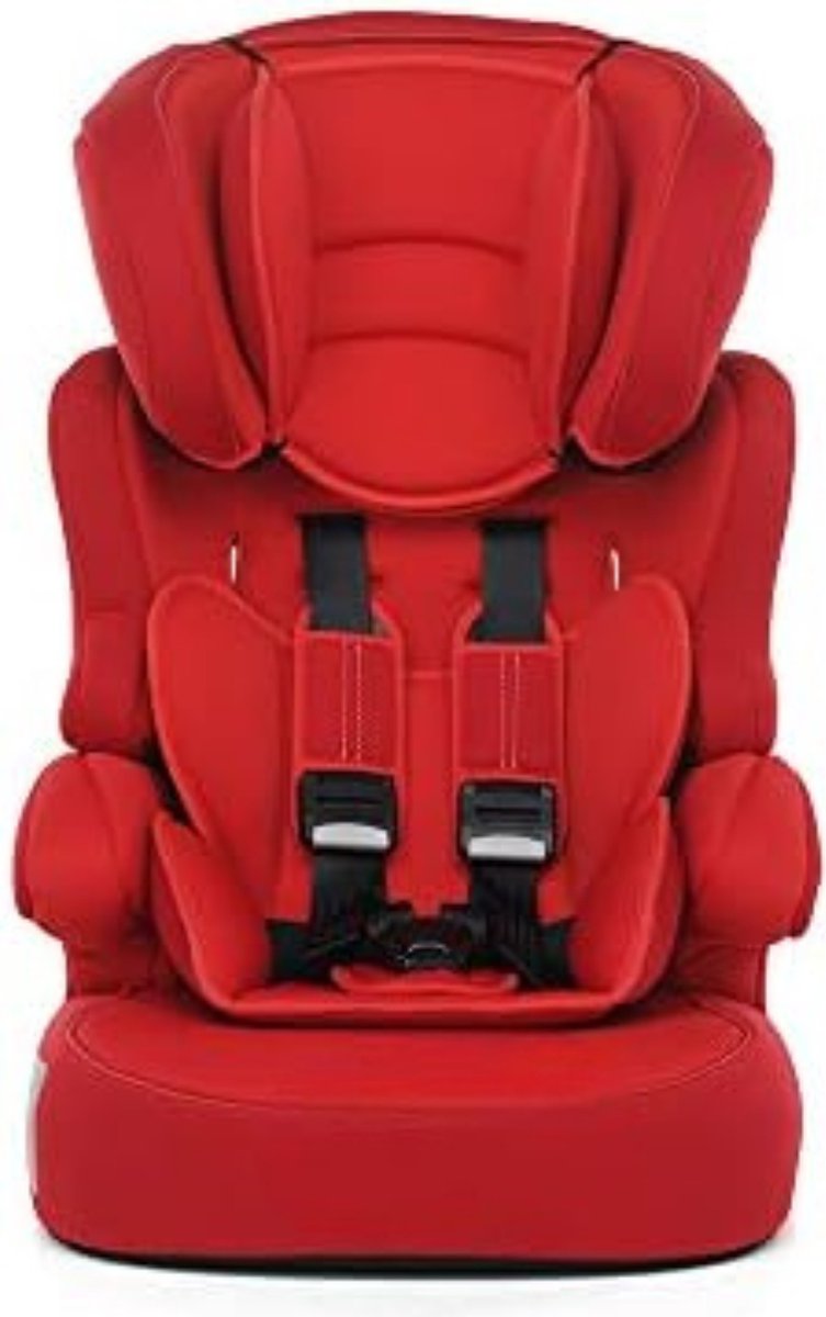 Autostoel groep 2 3 - Autostoel groep 1 2 3 - Autostoeltje voor kinderen - (9-36 kg), voor kinderen van 9 maanden tot 12 jaar, zonder IsoFix - Rood