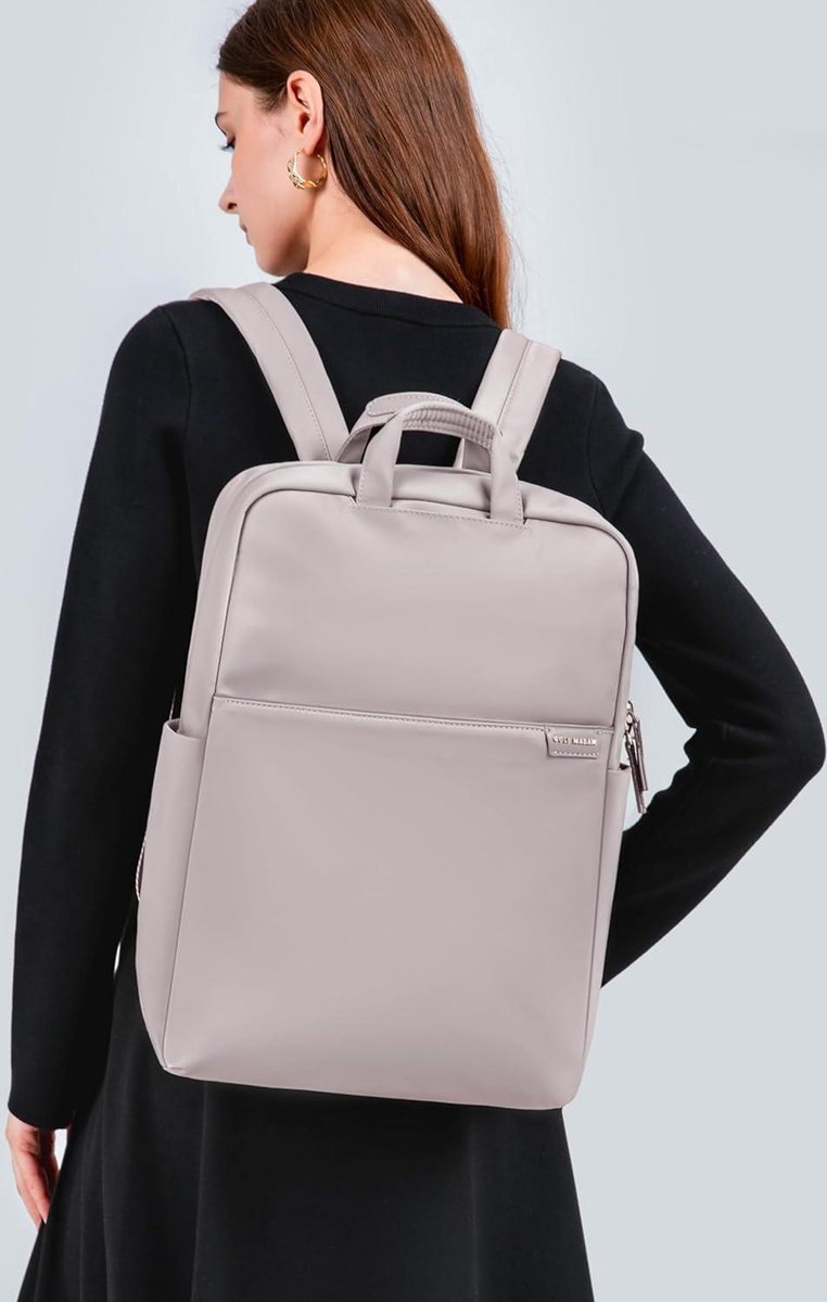 SUPAGS Reizen Laptop Rugzak voor Vrouwen - Slanke Boekentas Business Computertas Geschikt voor 13.3 15.6 17 Inch Notebook Dames Rugzak