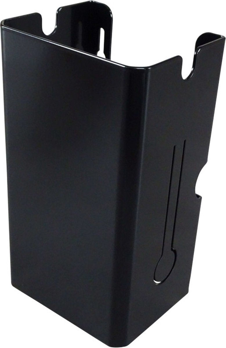 Universal charging holder made of metal - Size L - black