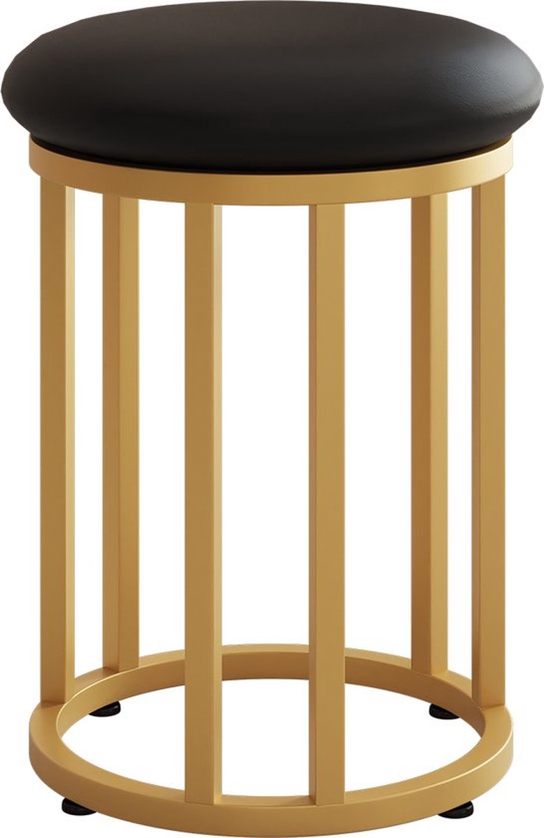 140*80*75cm moderne eettafel, Eettafelset (met eettafel, 4 stoelen), keukentafelset met stalen frame, eettafel met opbergruimte, rechthoekige eettafel, eetkamerstoelen, wit en goud