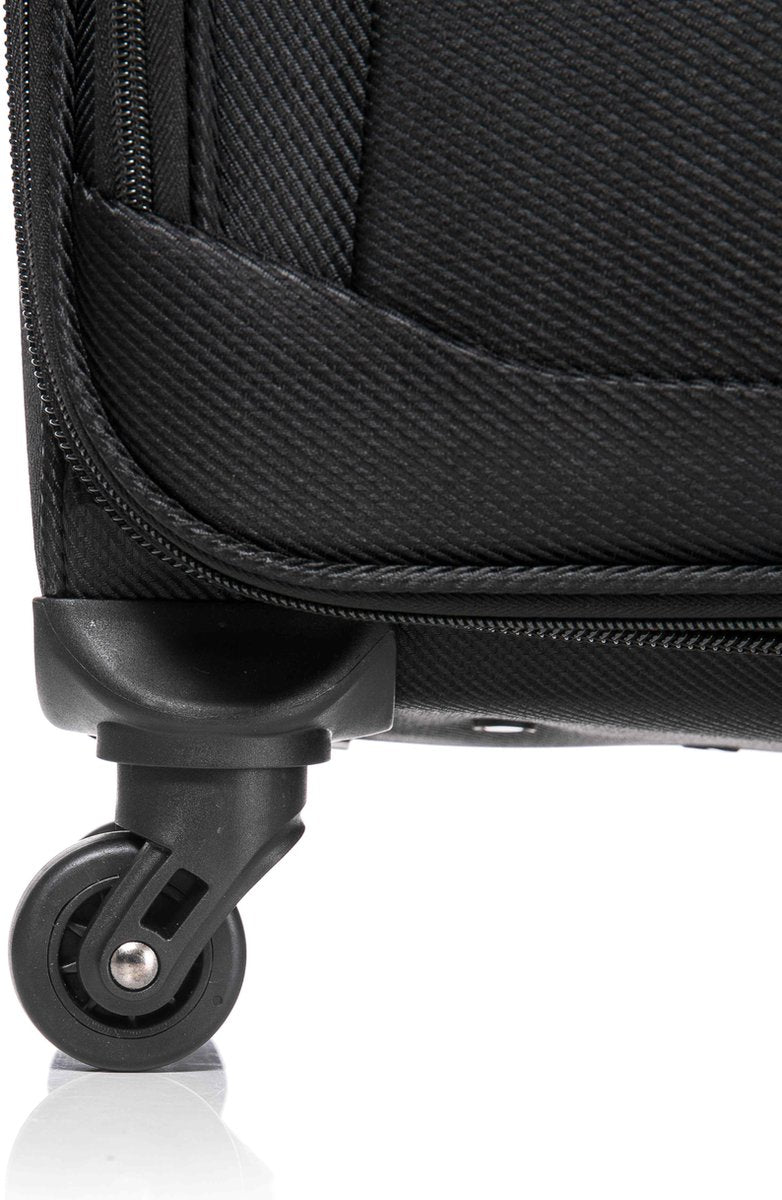 Dubai Abu Dhabi Grote XL Koffer - 88 cm - 125/135 liter - Uitbreidbaar - Zwart
