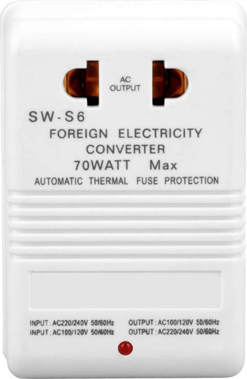 Elysium - Spanningsomvormer - Omvormer 110V Naar 220V - Spanningsomvormer 110 230 Volt - 30W