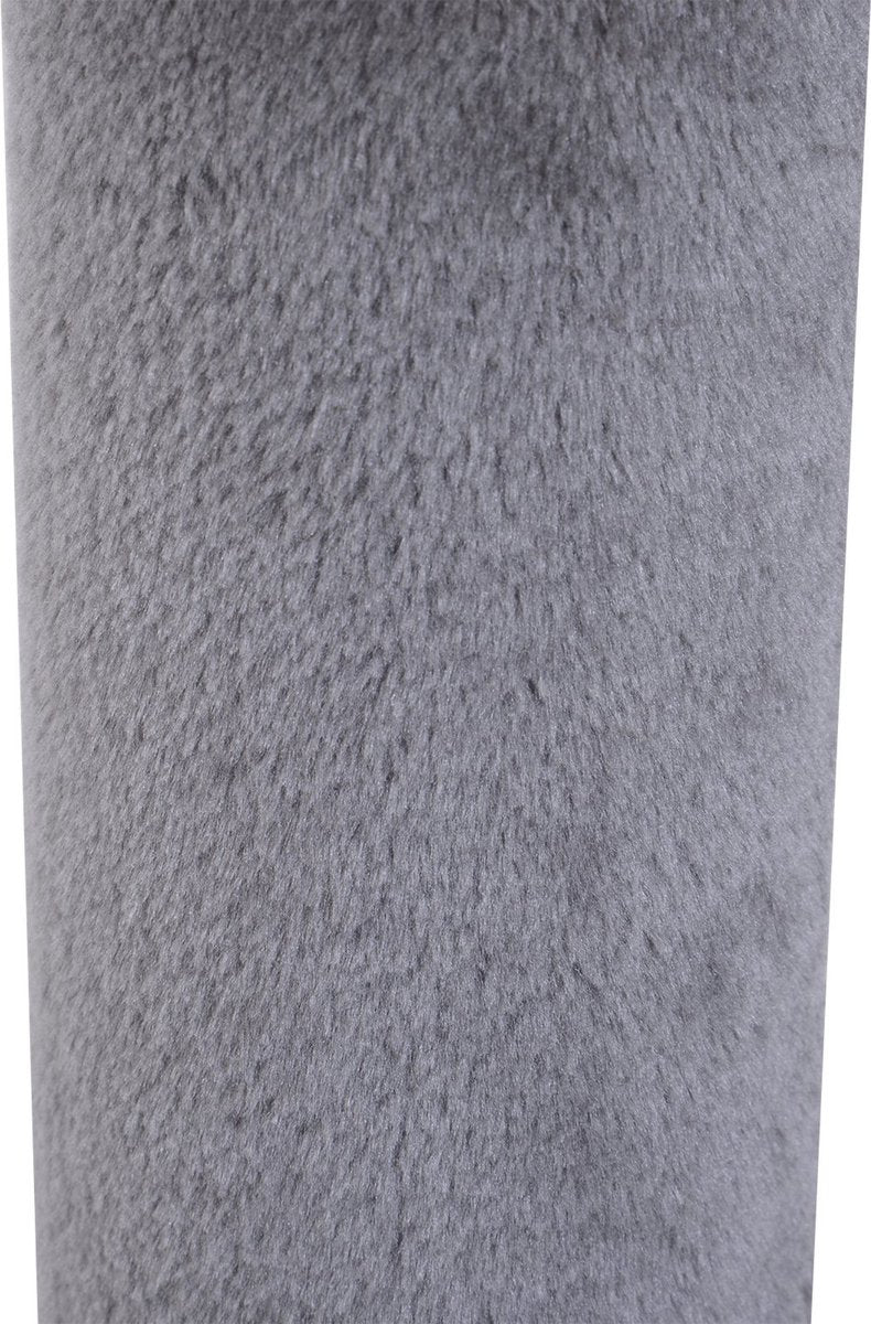 Krabpaal - In hoogte verstelbaar - Krabpaal voor Katten - Krabpaal - Kattenspeeltjes - Katten - Grijs - 40x30x (230–260) cm