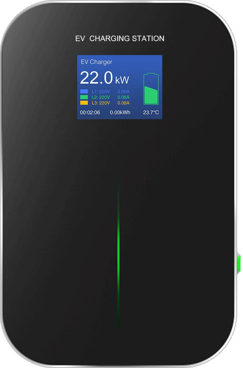Besen Laadstation - 1 Fase - 7.4 kW - 6M Laadkabel - App