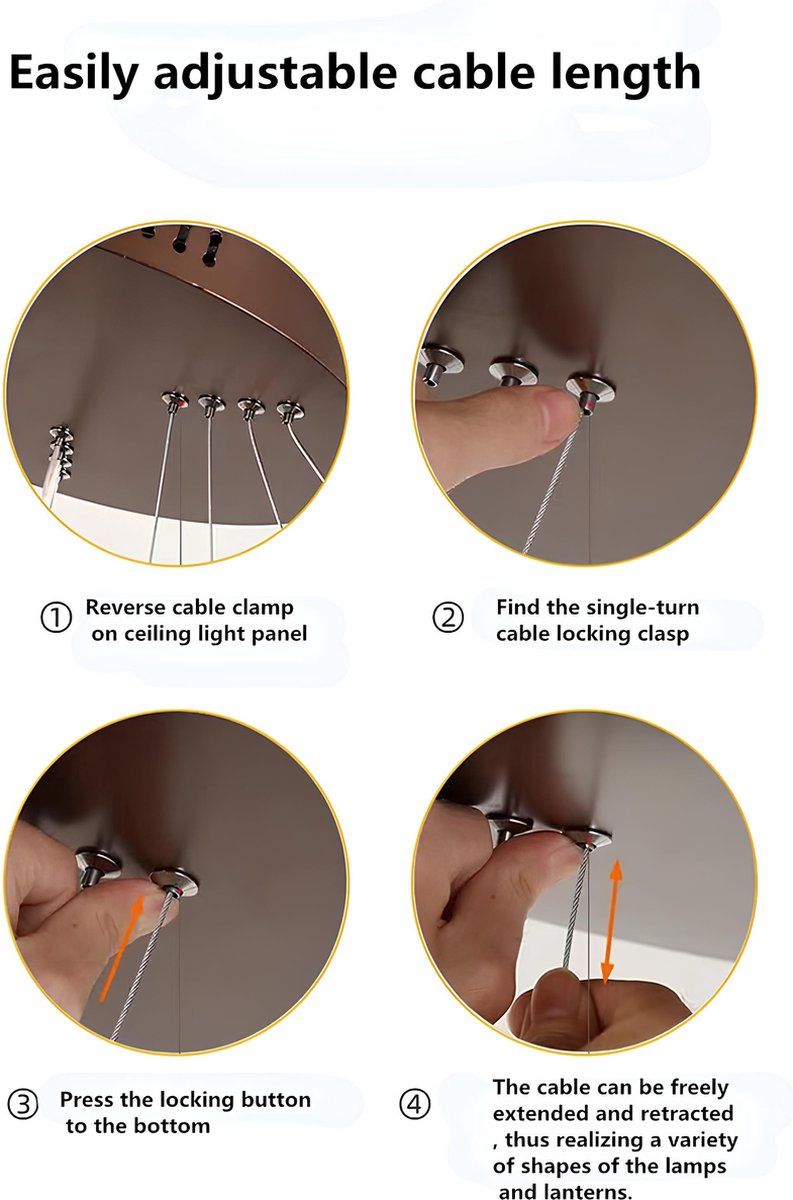 Chandelix - Luxe hanglamp - Woonkamer - Ringen - met afstandsbediening en app - Dimbaar - In hoogte verstelbaar - Woonkamerverlichting - Slaapkamerverlichting - Smartlamp - Ringlamp - LED - Zwart
