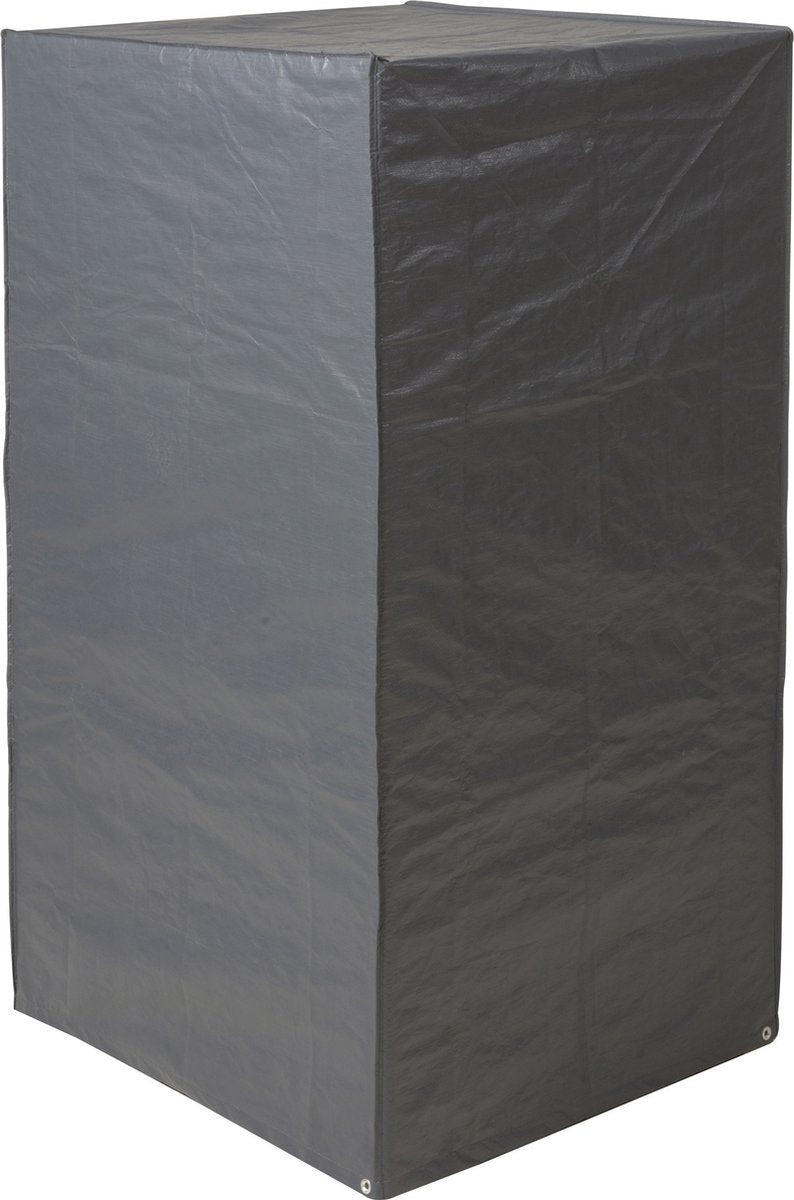 2x Grey cover/protective cover stacked chairs 140 x 75 x 70 cm - Covers/protective covers - Garden furniture cover - Garden furniture protection