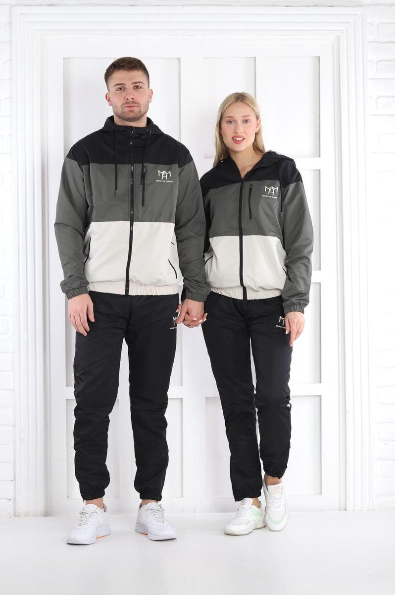 TRACK SUIT - Sportswear - Mannen Trainingspak Mannen Set Merk Sport Jasje + Broek Set Fashion Casual Trainingspak Mannen Performance Kleding | TRACK SUIT | Waterdicht XXL