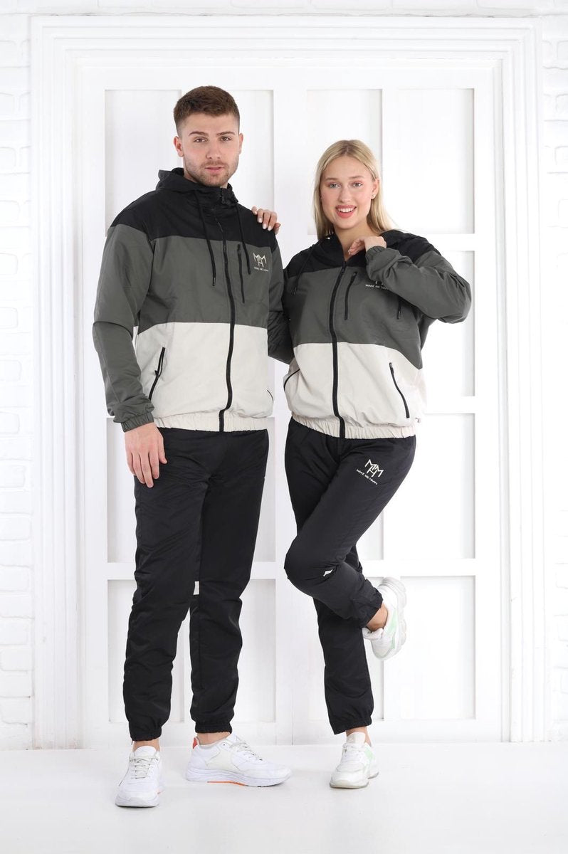 TRACK SUIT - Sportswear - Mannen Trainingspak Mannen Set Merk Sport Jasje + Broek Set Fashion Casual Trainingspak Mannen Performance Kleding | TRACK SUIT | Waterdicht XXL