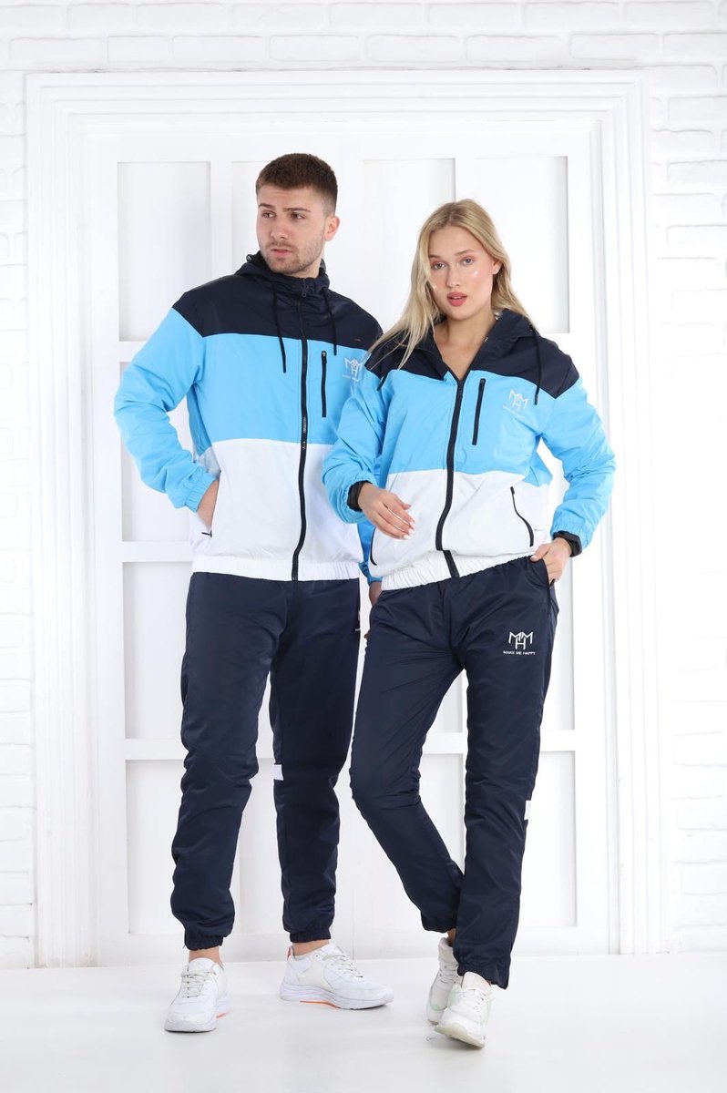 TRACK SUIT - Sportkleding - Mannen Trainingspak Mannen Set Merk Sport Jasje Broek 2 Stuks Set Mode Casual Trainingspak Mannen Performance Kleding | TRACK SUIT | Waterproef M