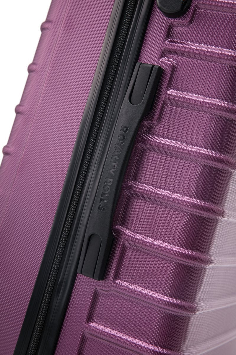 Quadrant 2-delige ABS Kofferset (XL + S) - Paars
