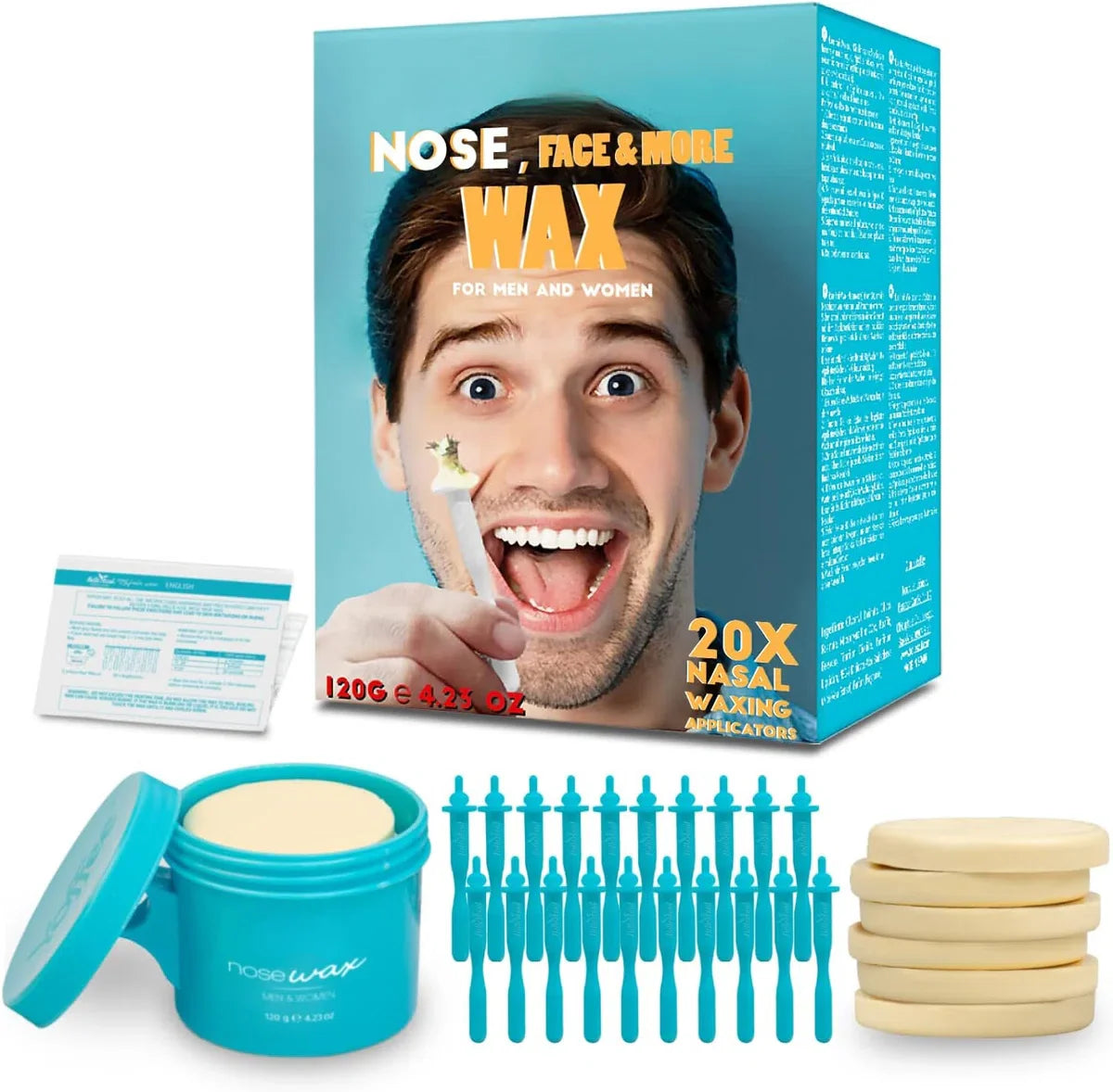 Neuswax - Neus Wax - Neuswax Kit - Ontharingswax - Neushaarwax