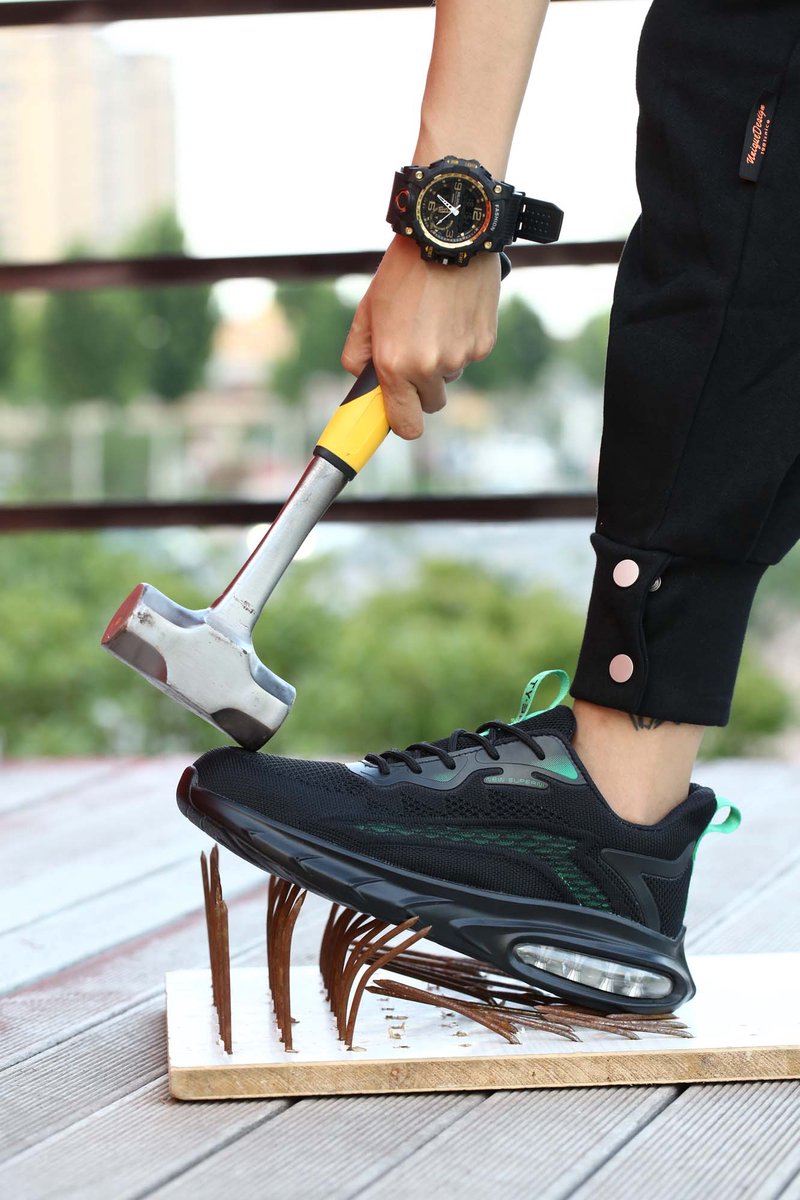 Work shoes - 40 - S1P - safety shoes for work - Women/Men - Sneakers - Sneakers for work - Shockproof - Puncture-resistant sole - Non-slip - Steel toe