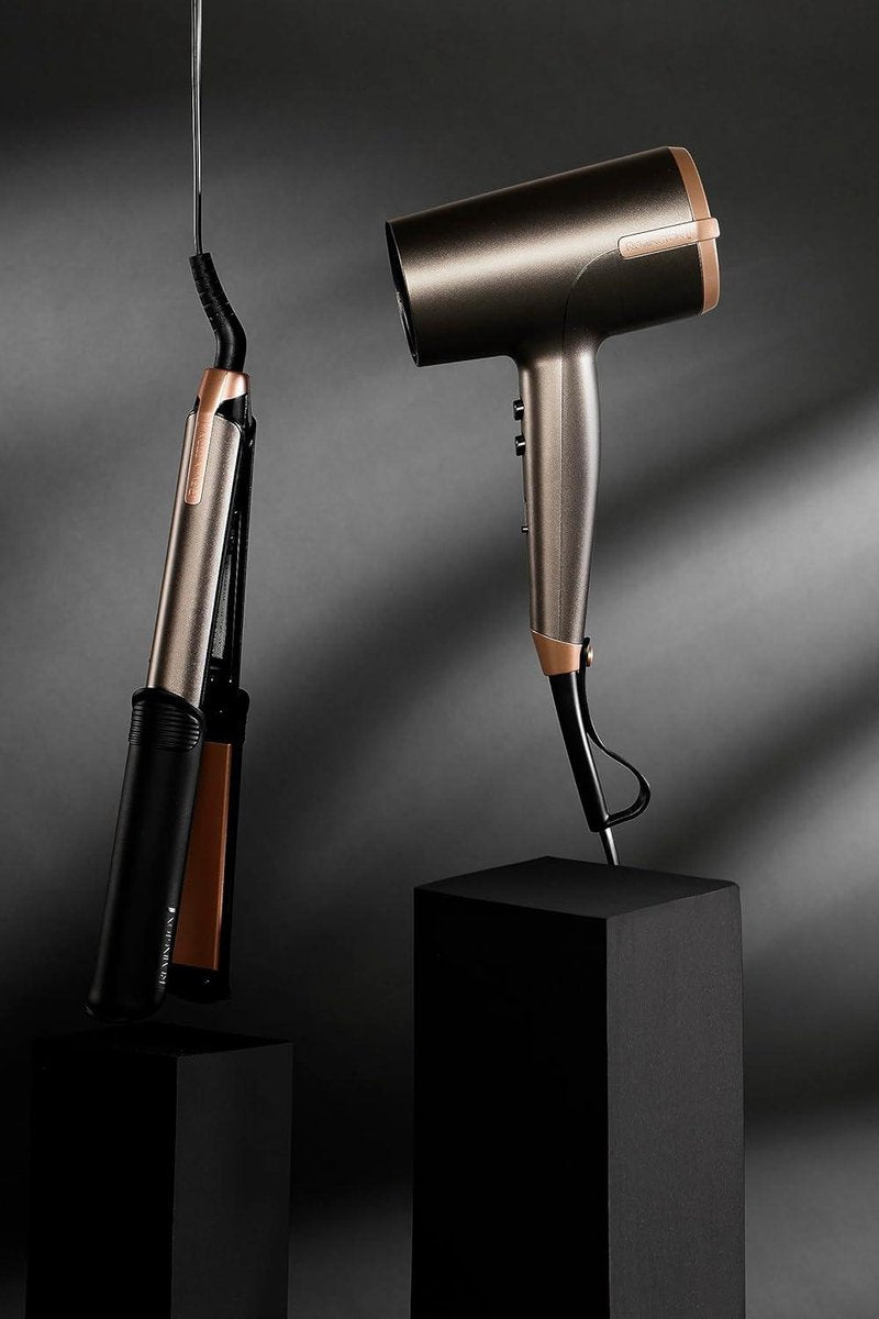 2in1 Multistyler Steil & Krul Styler - Steil/Krul Stand - Digitale Display - 150-230°C - Stijltang & Krultang