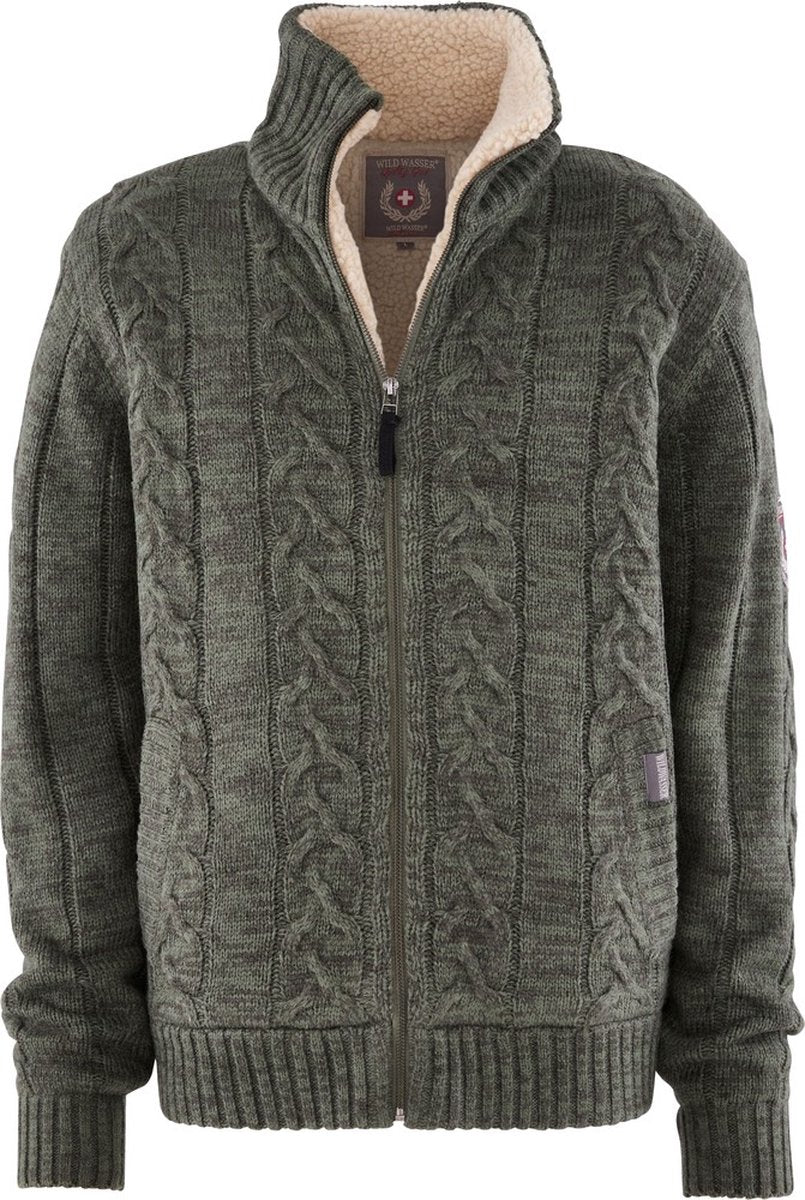 Teddy gevoerde gebreide Noorse trui | heren vest | 3 kleuren verkrijgbaar | maten S-4XL