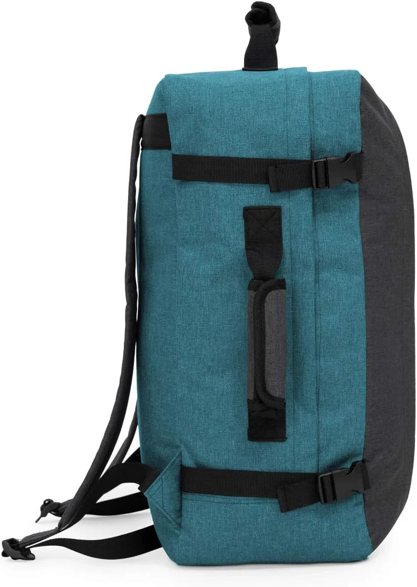 Cabin Size Backpack, Ryanair handbagage-rugzak, 55 x 40 x 20 cm, reisrugzak met laptopvak 17 inch, 35 liter