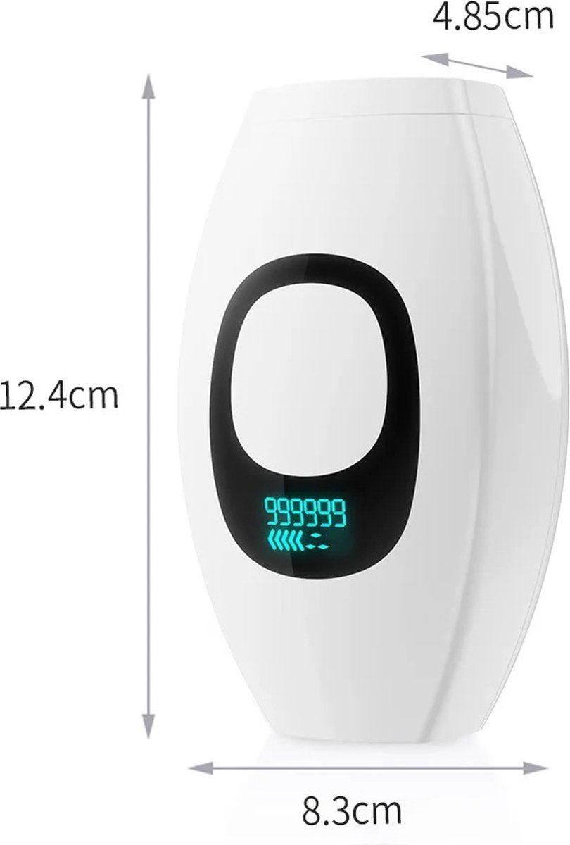 Laser Ontharingsapparaat - Ladyshave voor Vrouwen - 5 Standen - Ladyshave - Epileerapparaat Dames - 999.999 flitsen - IPL Ontharing Apparaat - Haarverwijderaar - Incl. Beschermbril, Scheermesje