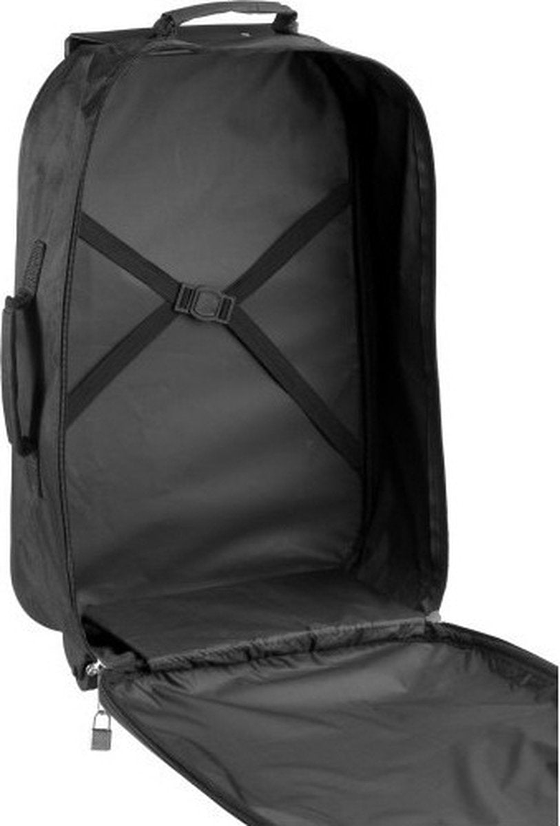 Carry-on suitcase/trolley - black - 35 x 15 x 46 cm - Wheeled travel bags
