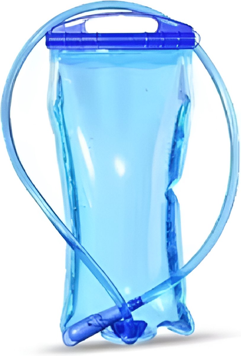E-Shop4u® - Fietsrugzak 16L - Opvouwbaar - Waterzak 2L - Oranje - Outdoor Sport - Mannen & Vrouwen