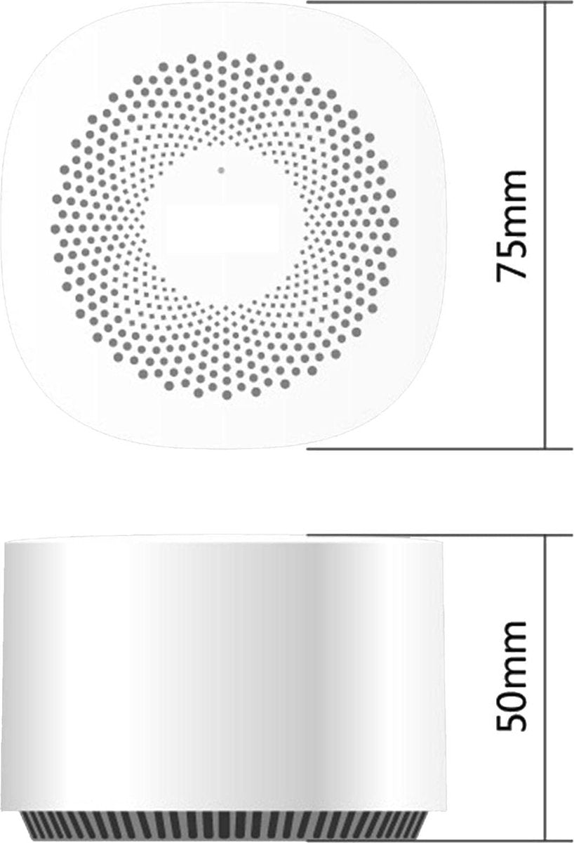 ShopGlobe - CO2 Meter - Luchtkwaliteitsmeter - CO2 Meter Binnen - CO2 Melder