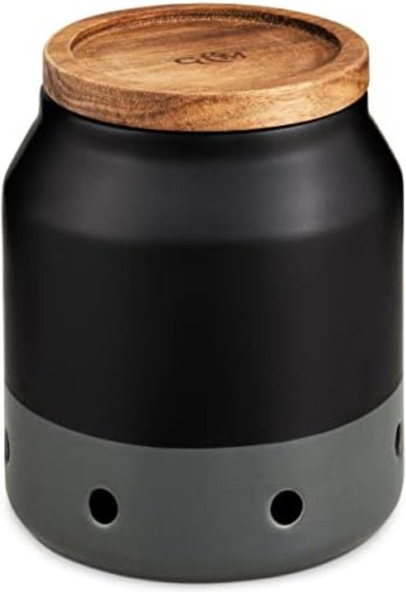 knoflookpot - uienpot - knoflook bewaarpot