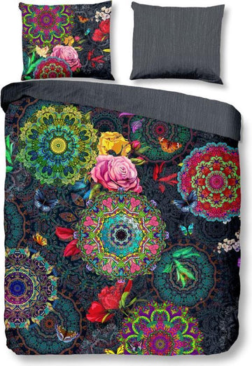 Zachte Katoen/Satijn Lits-jumeaux Dekbedovertrek Israa | 240x200/220 | Luxe En Comfortabel | Hoogwaardige Kwalitei