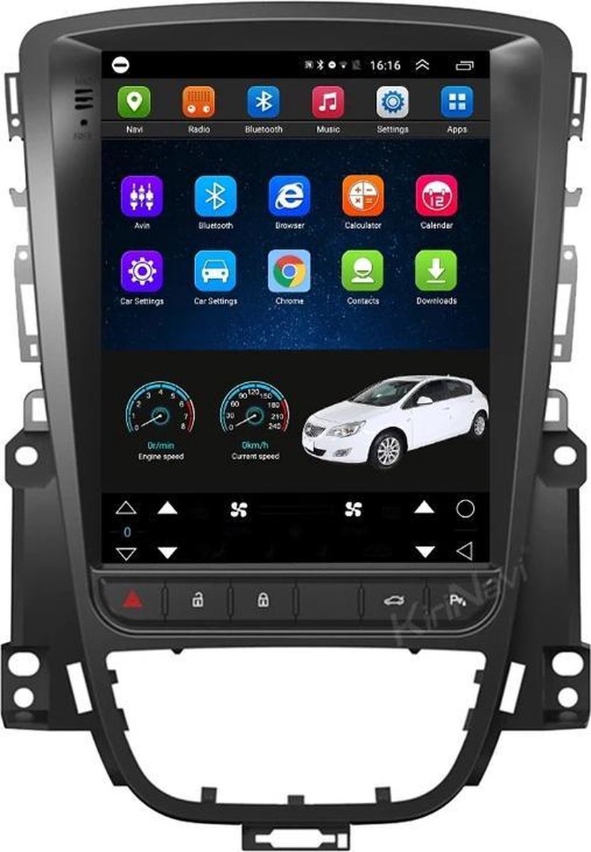 Opel Astra J 2010-2015 8-core Android 10 navigatie- en multimediasysteem Bluetooth USB WiFi