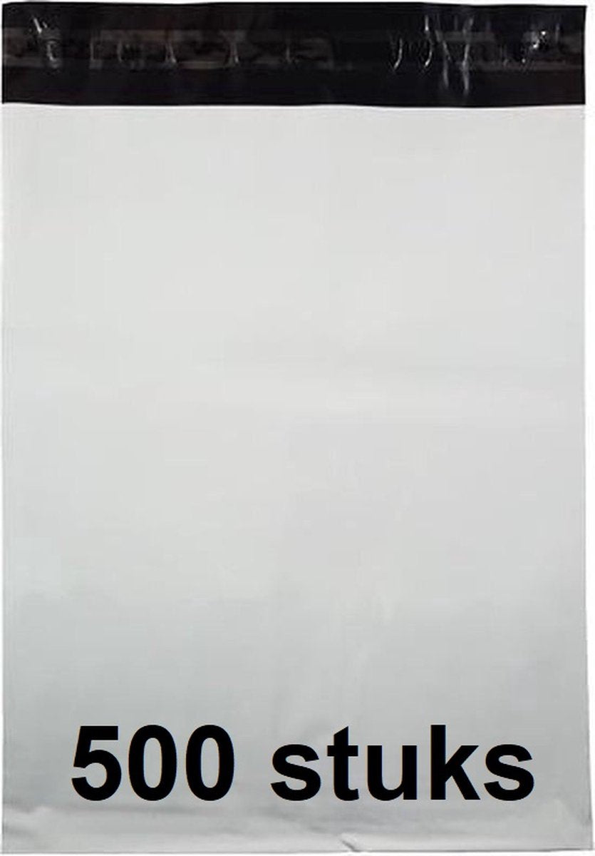 500 pieces - Mailing bags (XL) 50 x 70 cm – 70 micron (clothing webshop) / Coex bags 500 x 700mm