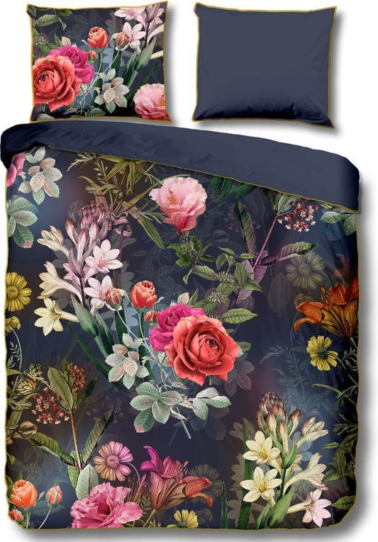 Premium Organic Cotton/Satin Double Duvet Cover Brandy Multi | 200x200/220 | Luxurious And Comfortable | High-Quality