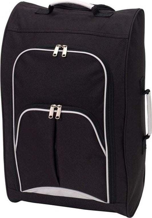 Carry-on suitcase/trolley black 55 cm - Wheeled travel bags