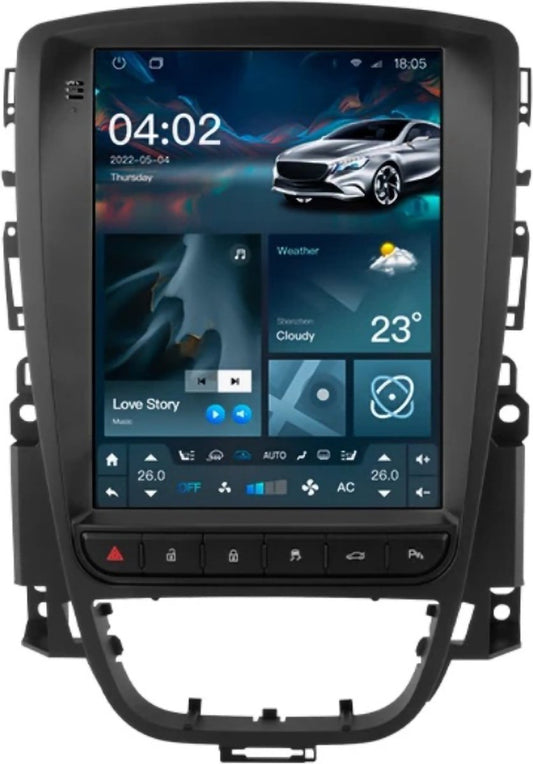 Opel Astra J / Cascada 2009 - 2016 | 1GB & 16GB | Autoradio met Navigatie | Radioscherm | 2009 2010 2011 2012 2013 2014 2015 2016
