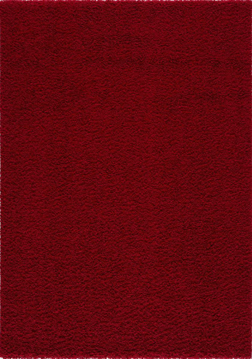 Loca Shaggy Vloerkleed Rood - 160x230 CM - Hoogpolig vloerkleed - Tapijt Woonkamer, Slaapkamer
