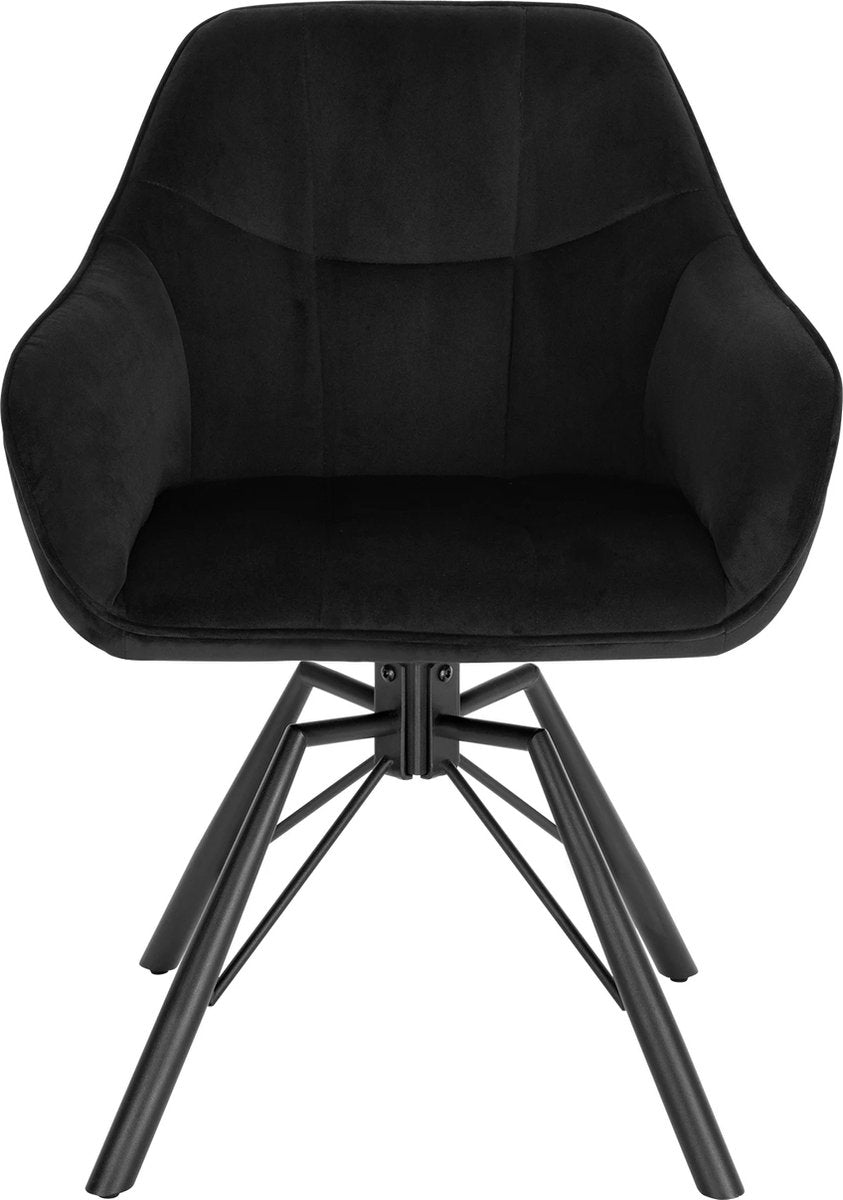 Luxury Chair - Office Chair - Armchair - Chair - Luxury Dining Chair - Lounge Chair - Black