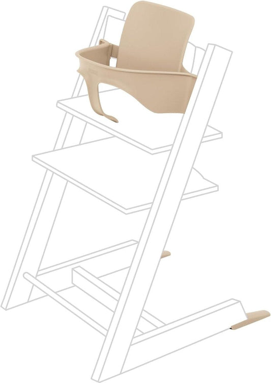 Babyset van Stokke Natural - Verander de Tripp Trapp stoel in een kinderstoel - Afneembare zitting voor 6-36 maanden - Compatibel met Tripp Trapp-modellen na mei 2006 - voor baby's en peuters
