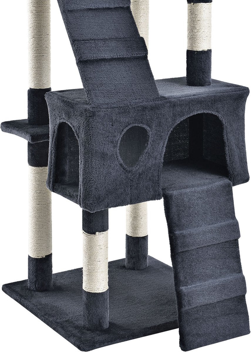 Cat Scratching Post - Amy - Dark Grey