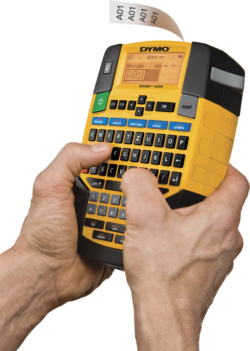Huismerk Labelprinter Dymo Rhino 4200 Qwerty
