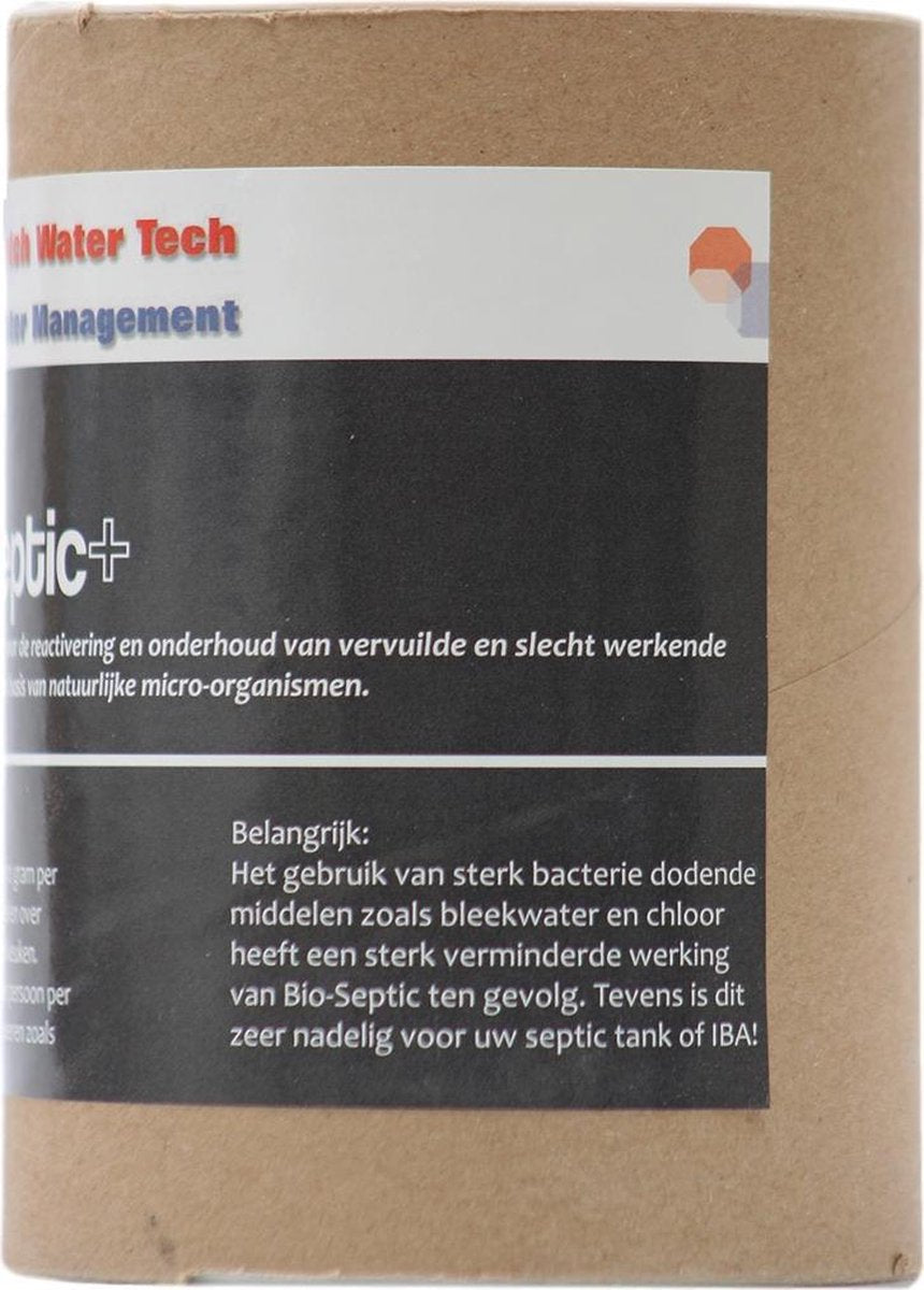 DWT-Septic Plus | Septische Put Bacteriën | Ook voor Reactivatie | Goed voor 1 Jaar Onderhoud | 1 KG