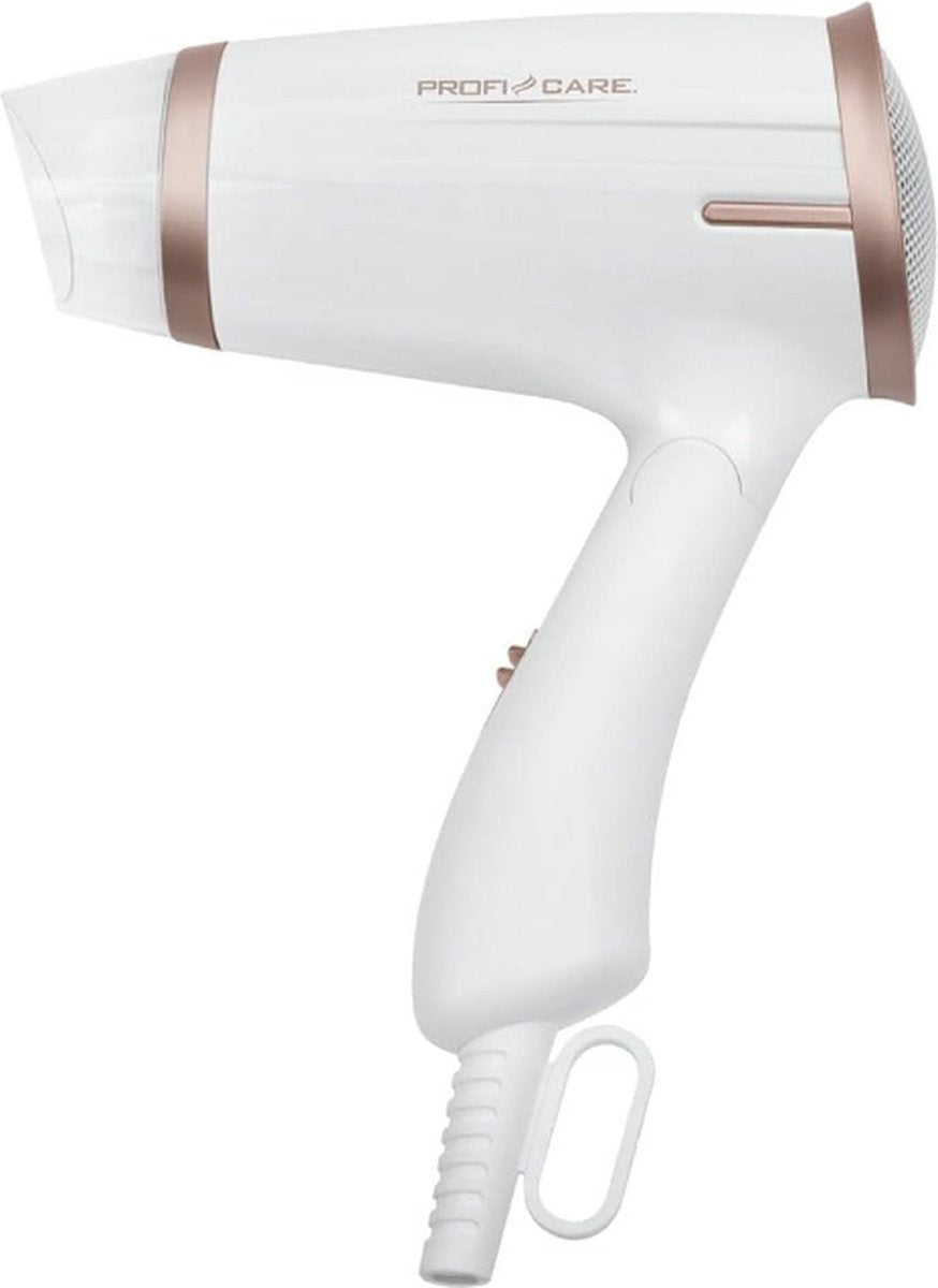 Foldable Hair Dryer PC-HT 3009 - with 2 Speeds & 3 Temperature Settings - Compact Hair Dryer - Overheat Protection - 360° Nozzle