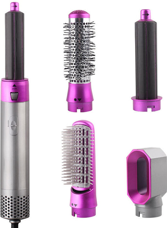 Hairstyler 5-in-1 Multistyler - Föhnborstel - Stijlborstel - Krultang - Haardroger