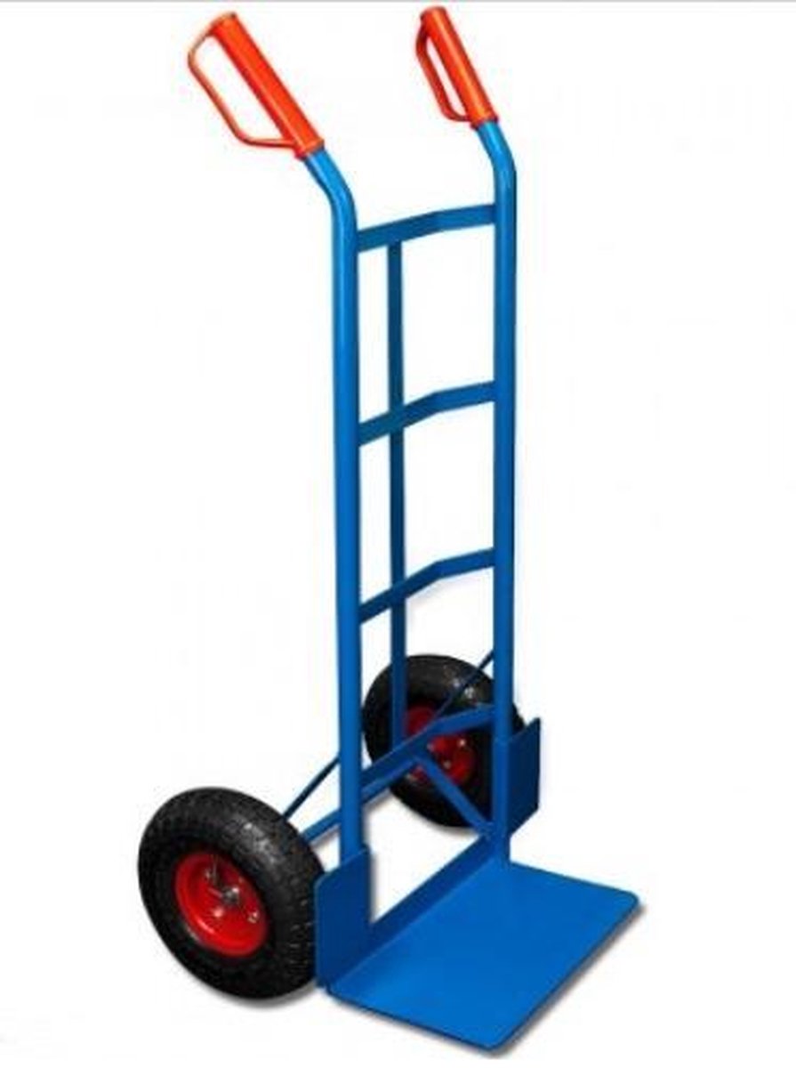 Gardebruk Steekwagen – Opvouwbaar & Luchtbanden tot 200kg – Blauw