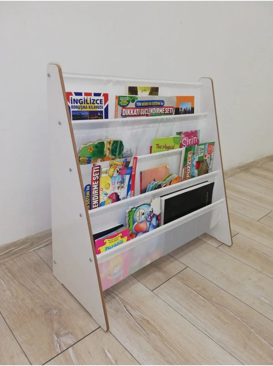 Boekenkast Kind - Montessori Boekenkast - Boekenkast Kinderkamer - Boekenrek Kind - Boekenrek Kinderkamer - Opbergkast Speelgoed