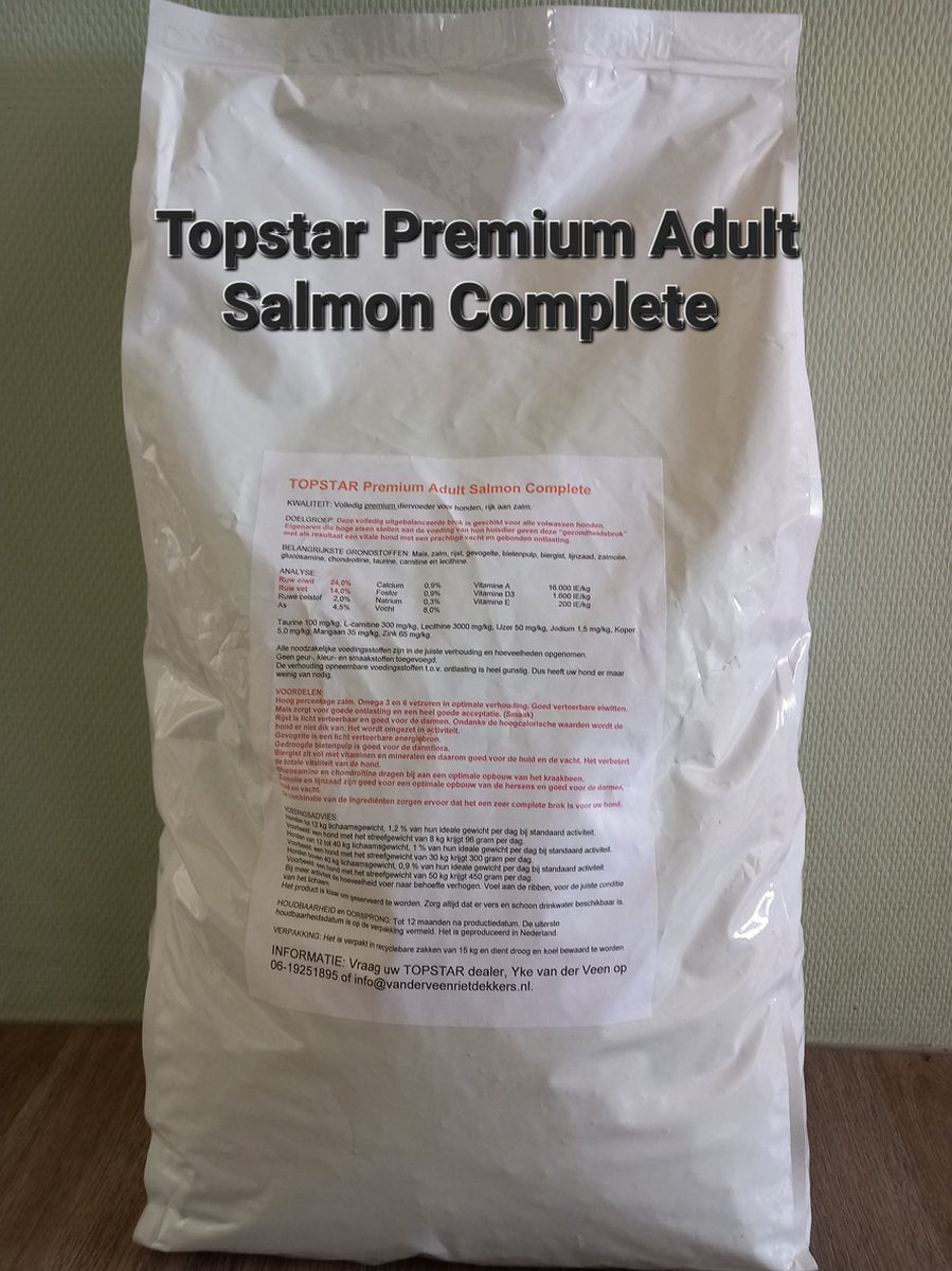 TOPSTAR Premium Adult Zalm Compleet